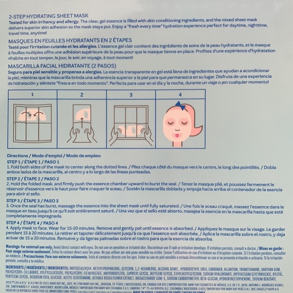 Special Edition 2 step hydrating mask sheet - Picture 2 of 2